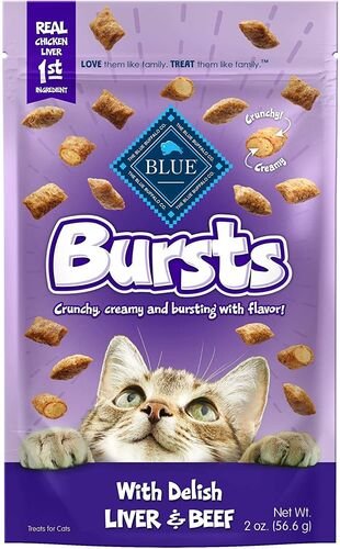 Bursts Delish Liver and Beef Cat Treats - 2 oz