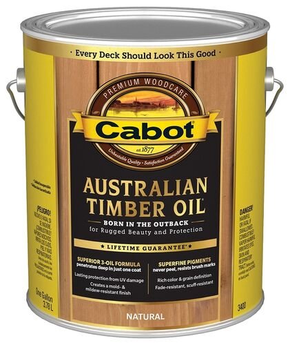 Austrian Timber Oil in Natural - 1 gallon