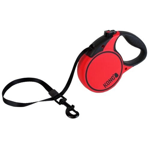 Red Terrain Retractable Dog Leash for Dogs Up To 110 lbs 16 ft.