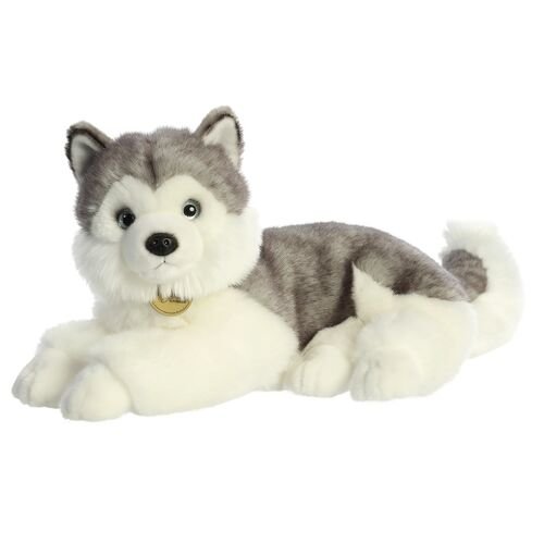 Miyoni 14" Siberian Husky Plush Dog Toy