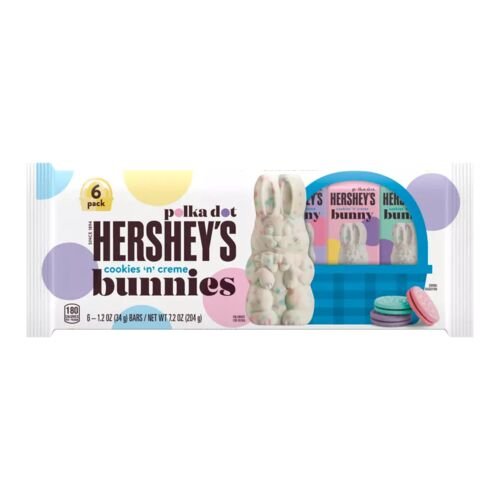 Cookies 'n' Creme Polka Dot Bunnies - 7.2 oz