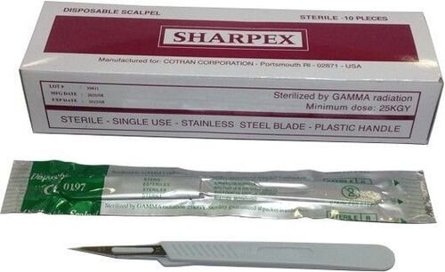 SHARPEX Disposable Scalpels - #21