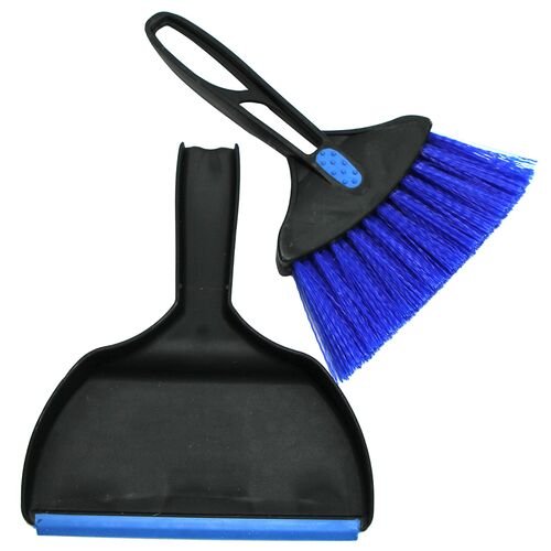 Deluxe Dust Pan & Broom Set