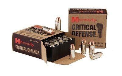 40 S&W Criti Caliber Defense 165 Grain JHP 20 Round/Box Ammo