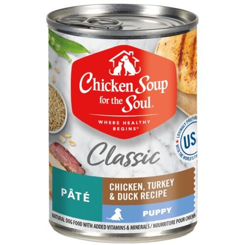 Classic Puppy Wet Food - Chicken Turkey & Duck Recipe - 13 oz