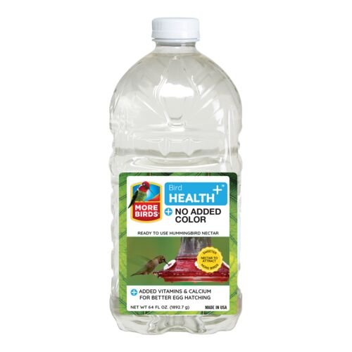 Bird Health+ Clear Ready-to-Use Hummingbird Nectar - 64 oz.