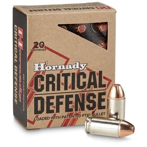 .45 ACP 185 Grain Flex Tip Criti Caliber Defense Ammo 20 Round Box