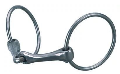 Iron Ring Snaffle Bit