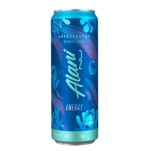 Breezeberry Energy Drink -12 fl Oz Can