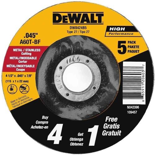 High Performance .045" Metal Cutting Wheel