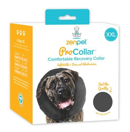 Zen Collar Recovery Neck Collar for Dogs - 2X-Large