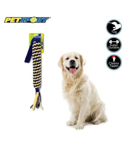 24 Twisted Chews Spring Tug Dog Toy