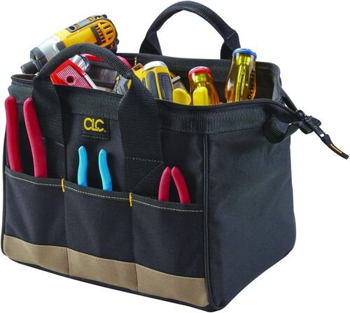 12″ Large Bigmouth Tool Tote Bag