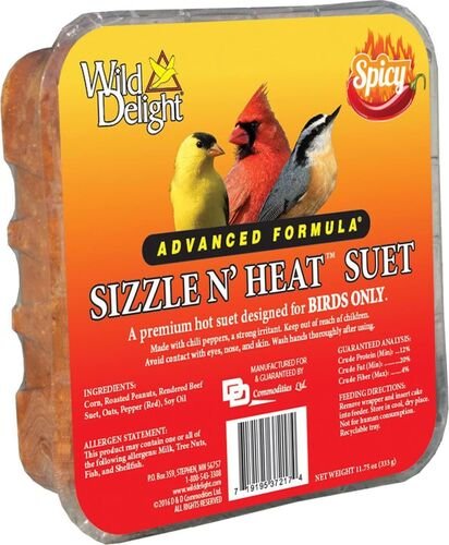 Advanced Formula Sizzle N' Heat Spicy Suet - 11.75 Oz