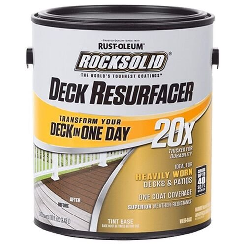 RockSolid 1 Gallon 20X Deck Resurfacer Matte Paint