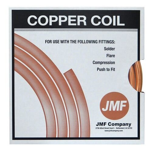 General Purpose Copper Tubing, 3/8" x 10'