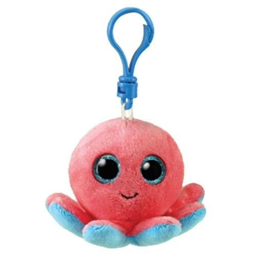 Beanie Boos 3" SHELDON the Octopus Plush Toy - Key Clip