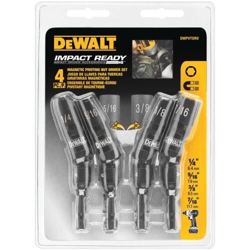 Impact Ready Nut Driver Set 4-Piece