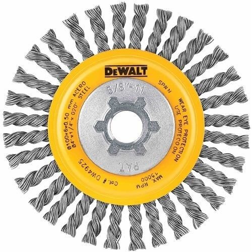 6 X 5/8" - 11 HP Wire Wheel