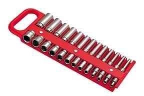 1/4" Socket Holder Red