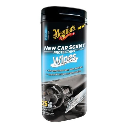 New Car Scent Protectant Wipes - 25 Wipes