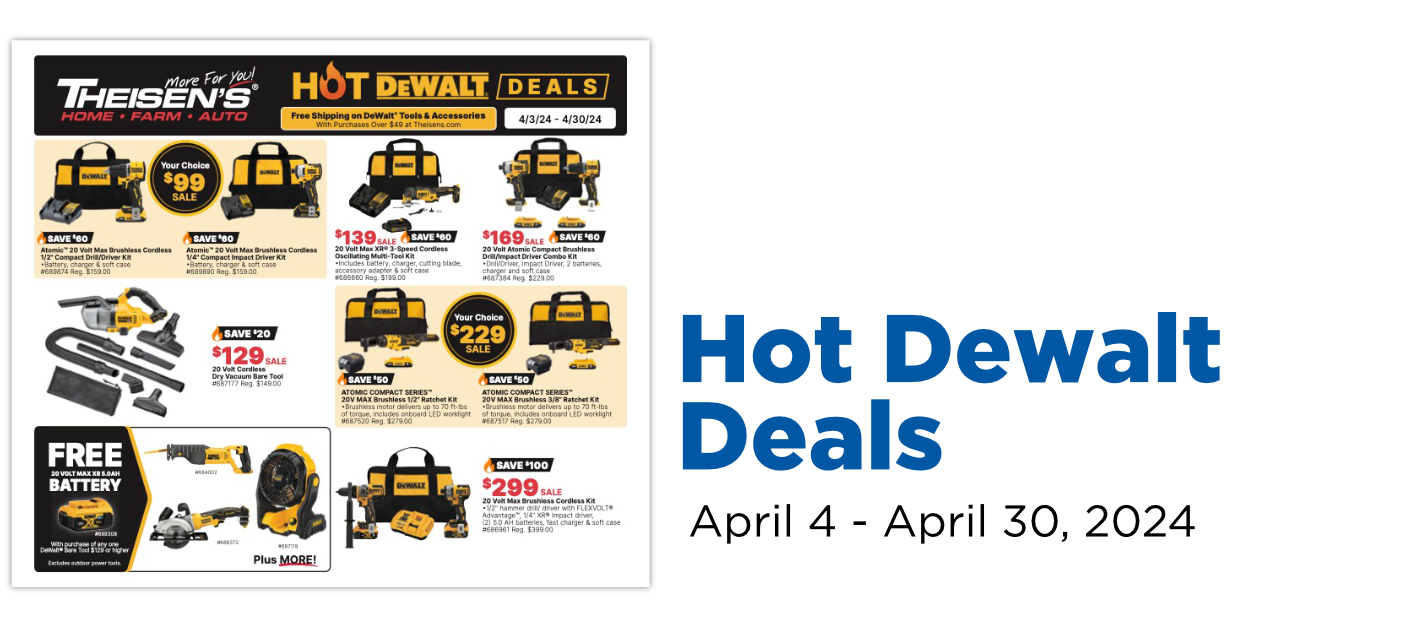 Hot Dewalt Deals